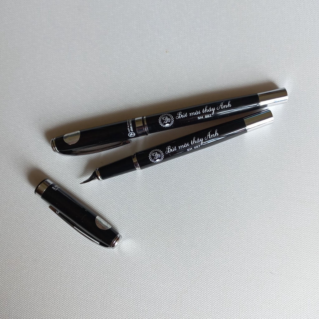 BÚT MÀI THẦY ÁNH SH007 CHÍNH HÃNG, NGÒI ÊM TRƠN, NGÒI MÀI THANH ĐẬM, BÚT MÁY HỌC SINH, BÚT LUYỆN CHỮ ĐẸP