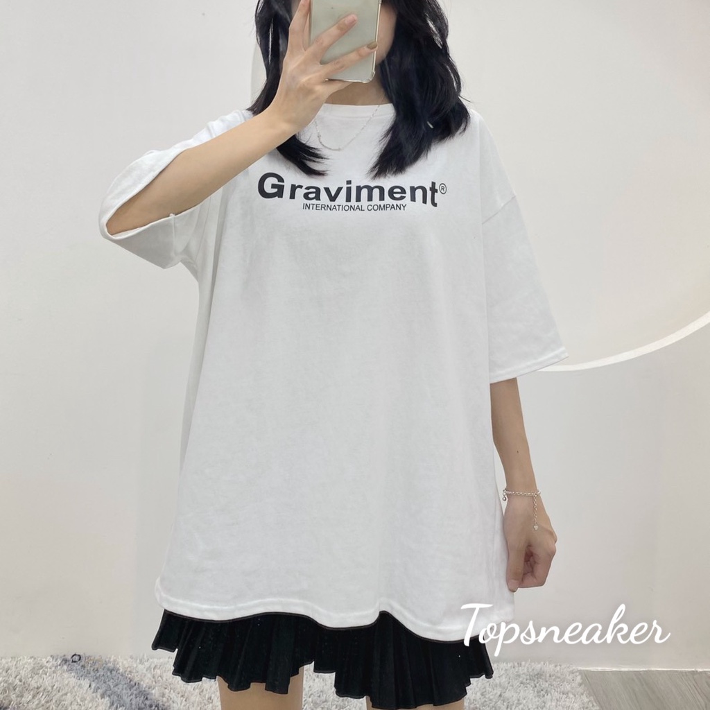 Áo phông 3158 quảng châu gravinmer,áo thun nữ form rộng tay lỡ
