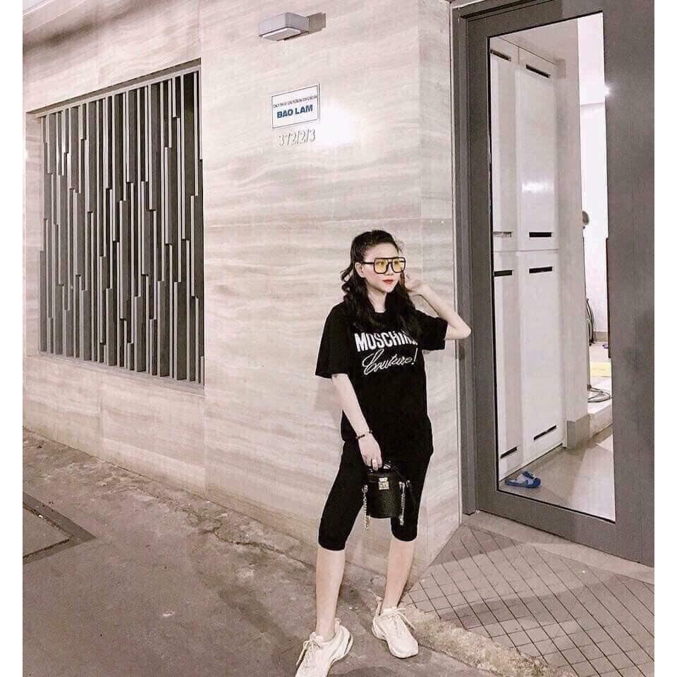 Quần Legging Nữ Đùi Lửng Co Dãn 4 Chiều, Quần Biker Ngố Nâng Mông | BigBuy360 - bigbuy360.vn