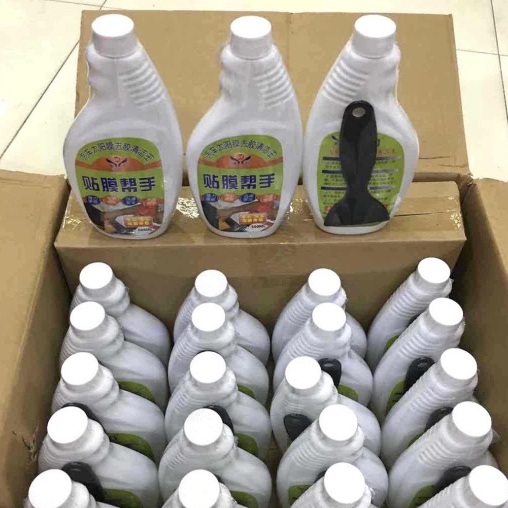 Xịt tẩy keo dán film cách nhiệt cũ kính ô tô - dung tích 500ml