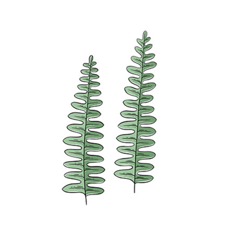 Khuôn Cắt Giấy Làm Từ Kim Loại Hình Lá Trang Trí Scrapbook