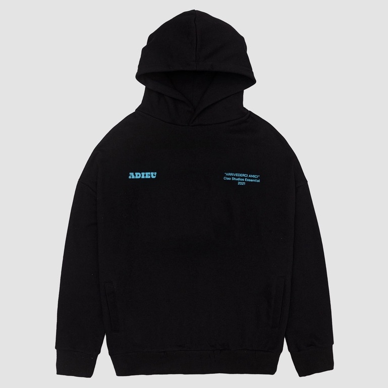 Bộ sưu tập áo nỉ có mũ dáng rộng unisex 2021