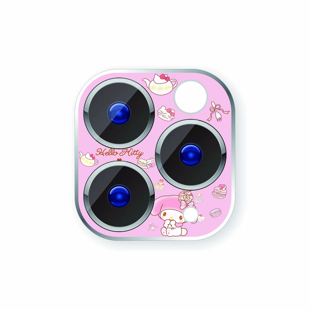 Miếng Dán Bảo Vệ Ống Kính Máy Ảnh Hình Hello Kitty Cho Iphone 12 Pro I12 Pro