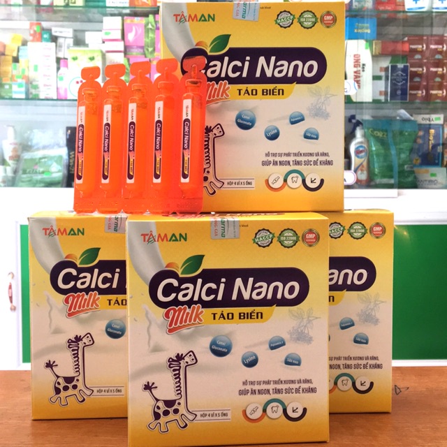 CALCI NANO MILK TẢO BIỂN