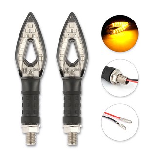 Cặp Đèn Xi Nhan LED Xe Máy, Chạy Xoay Rượt Đuổi - 14LZX03
