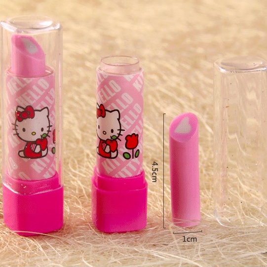 Tẩy bút chì hình son môi - Gôm bút chì son môi độc đáo 🍀Clovershop68🍀