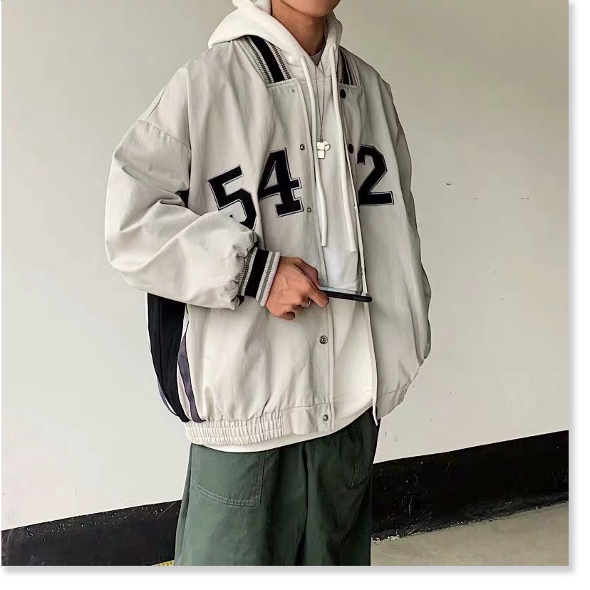 ÁO KHOÁC BOMBER NAM, ÁO KHOÁC GIÓ BÓNG CHÀY PHỐI CHỮ SỐ VIỀN CỔ PHONG CÁCH THỜI TRANG CÁ TÍNH SÀNH ĐIỆU | BigBuy360 - bigbuy360.vn