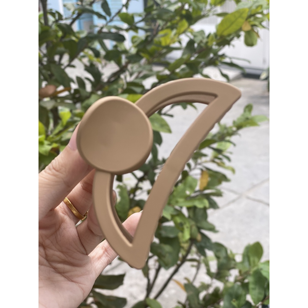 Kep tóc nhựa nữ phong cách mới, kẹp càng cua màu sắc dễ thương