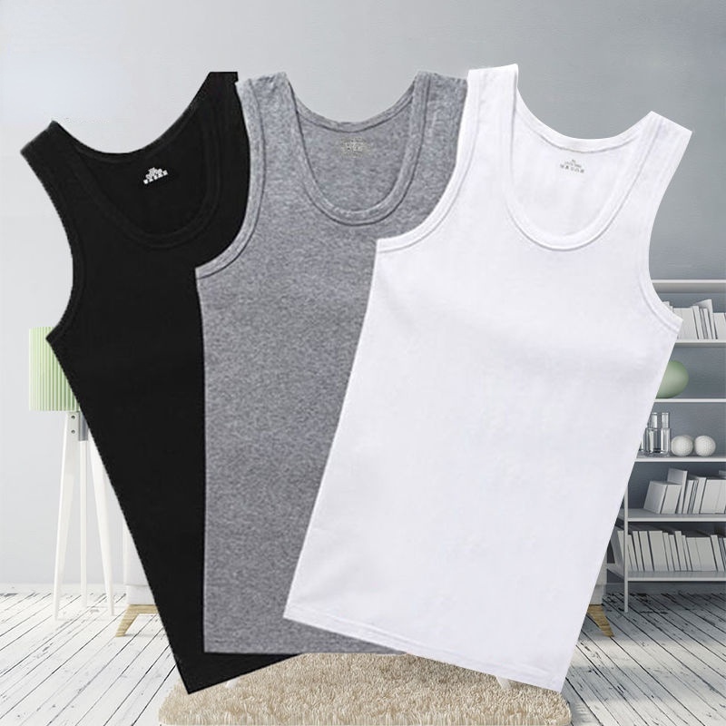 Áo Lót Cotton Không Tay Plus Size Chất Lượng Dành Cho Nam