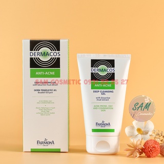 Sữa Rửa Mặt Sạch Sâu, Ngừa Mụn Dermacos Anti-Acne Deep Cleansing Gel 150ml