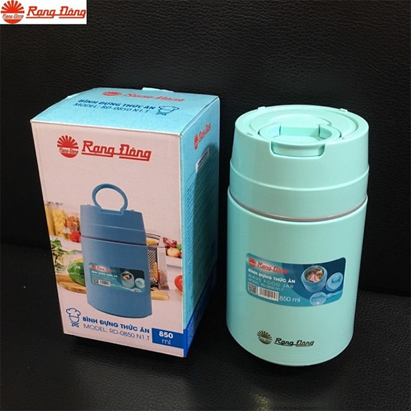 Bình đựng thức ăn RD 0850 N1.T chính hãng Rạng Đông, bảo hành 1 năm