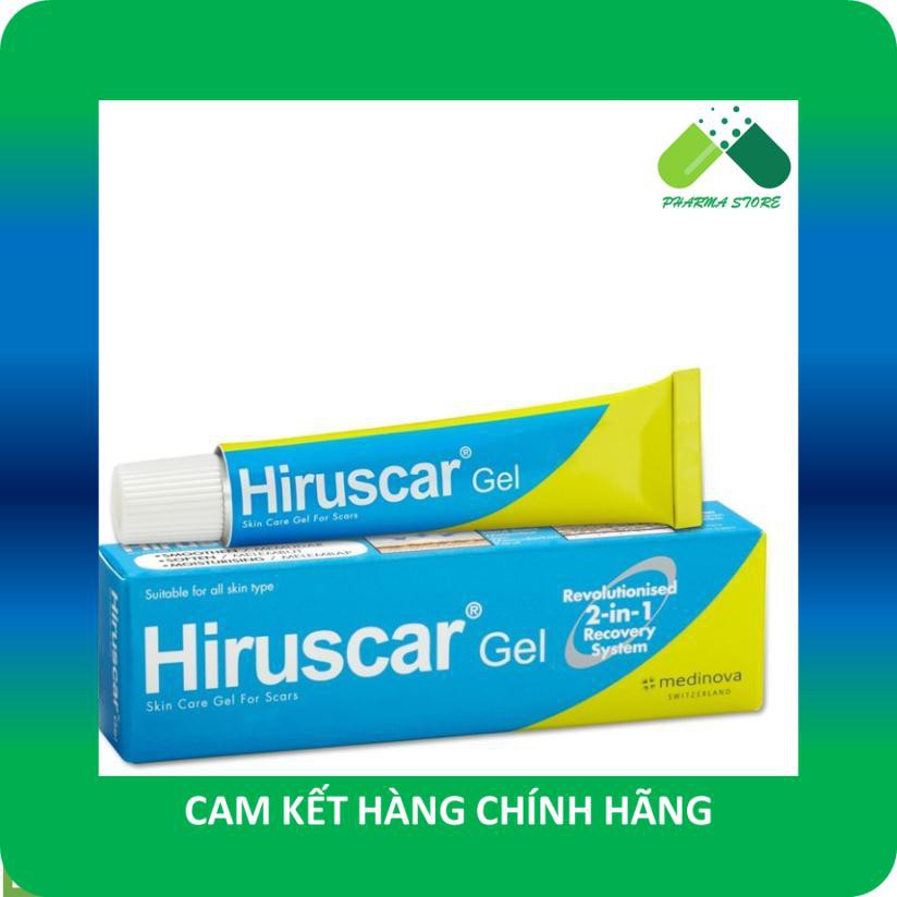 !!! Gel dùng cho sẹo vừa, sẹo lõm, sẹo thâm Hiruscar gel [hirusca]