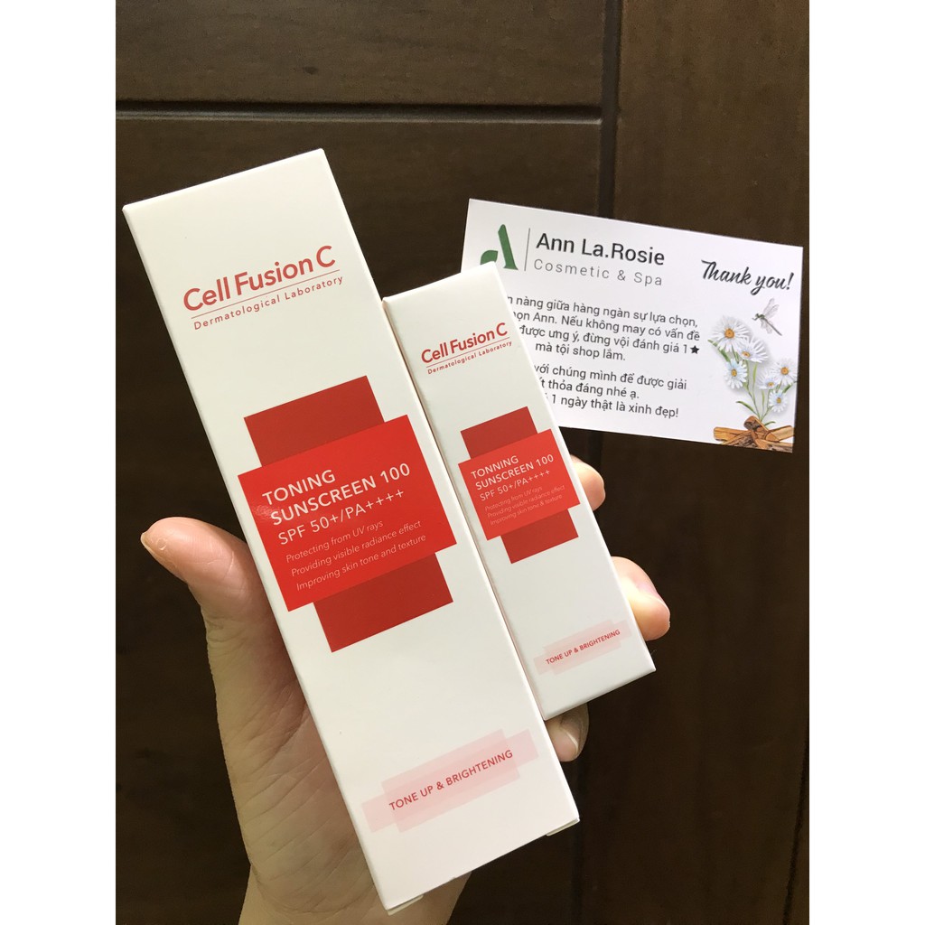 KEM CHỐNG NẮNG CELL FUSION C (MẪU MỚI)