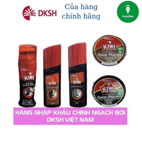 Xi Đánh Bóng Giày Dạng Nước / Sáp KIWI SHOE POLISH-[FREE SHIP] TỪ ĐƠN 50K