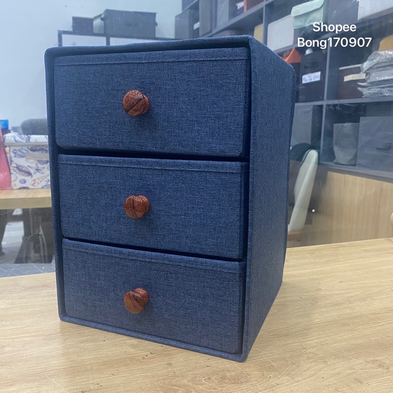 Tủ Vải Mini Sang Trọng Xuất Hàn Quốc Phong Cách Châu Á [Hàng Xuất]