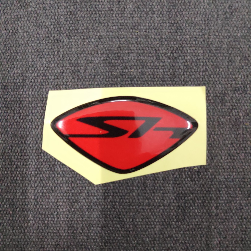 [GIÁ GỐC]  TEM CHỮ NỔI XE MÁY MANG PHONG CÁCH ĐỎ ĐEN TRANG TRÍ XE THỂ HIỆN ĐẲNG CẤP