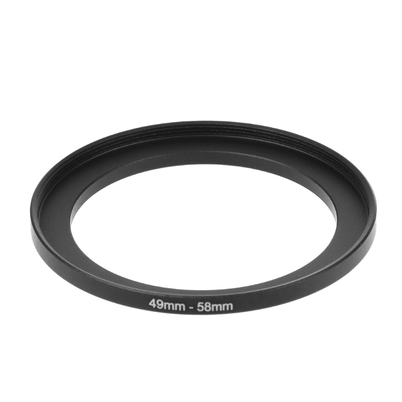Vòng kim loại chuyển đổi ống kính máy ảnh từ 49mm sang 58mm hàng mới