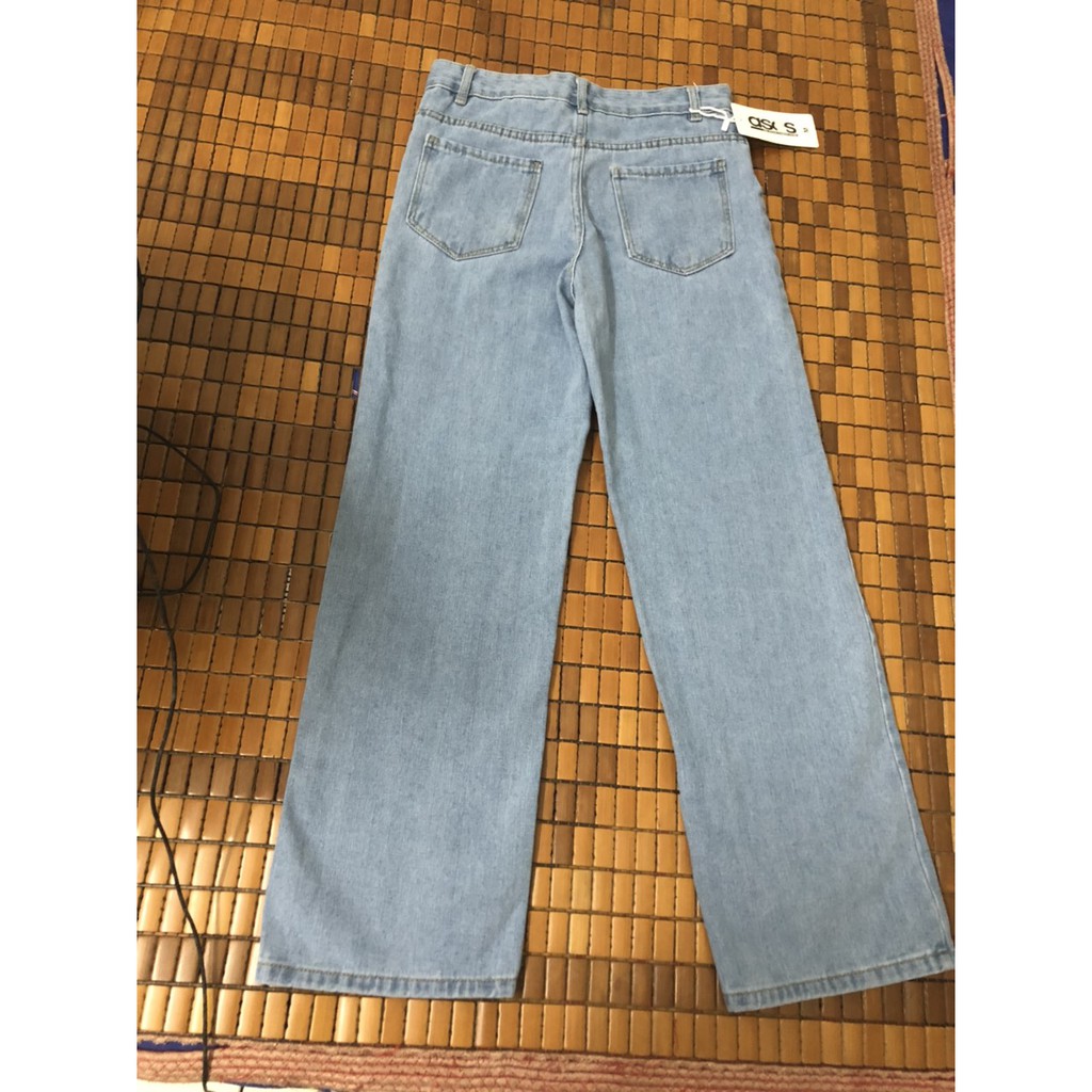 Quần jean ống rộng, quần bò ống rộng Coca Unisexstore cạp cao đủ size hàng shop QB01 | BigBuy360 - bigbuy360.vn