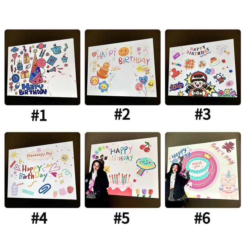 Đèn Chiếu Trang Trí Tiệc Sinh Nhật Độc Đáo