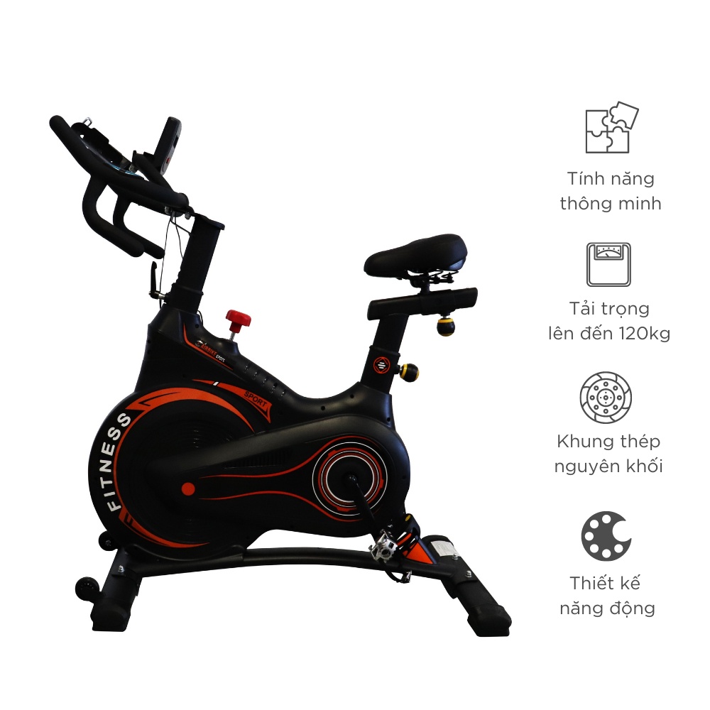Xe đạp thể dục phanh từ trường Airbike Sport MK290