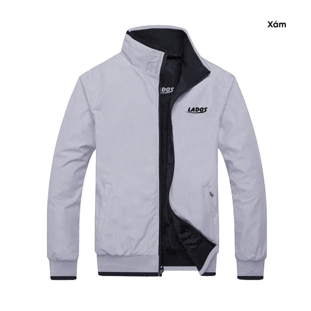 Áo khoác dù 2 mặt LADOS 2015, chống thấm, unisex S014