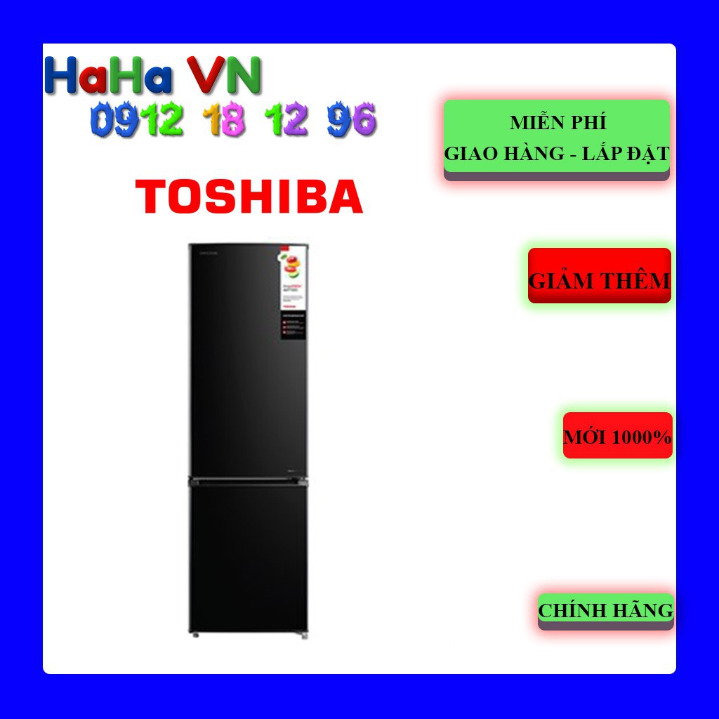 Tủ lạnh Toshiba Inverter 270 lít GR-RB350WE-PMV(30)-BS Mới 2021