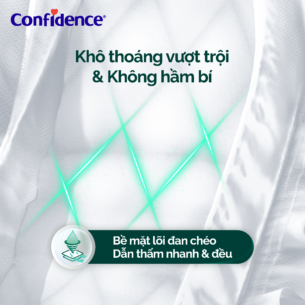 [MKB Gift] Tã dán Người Lớn Confidence Classic Day L 15