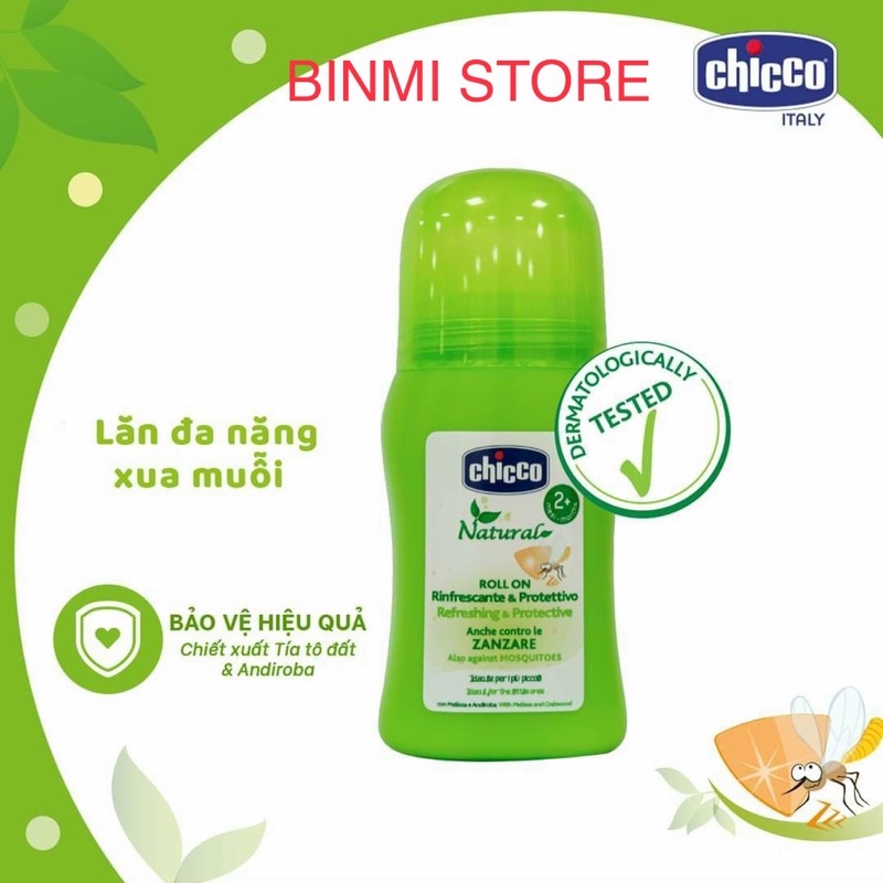 Lăn bôi vết muỗi đốt và côn trùng cắn Chicco