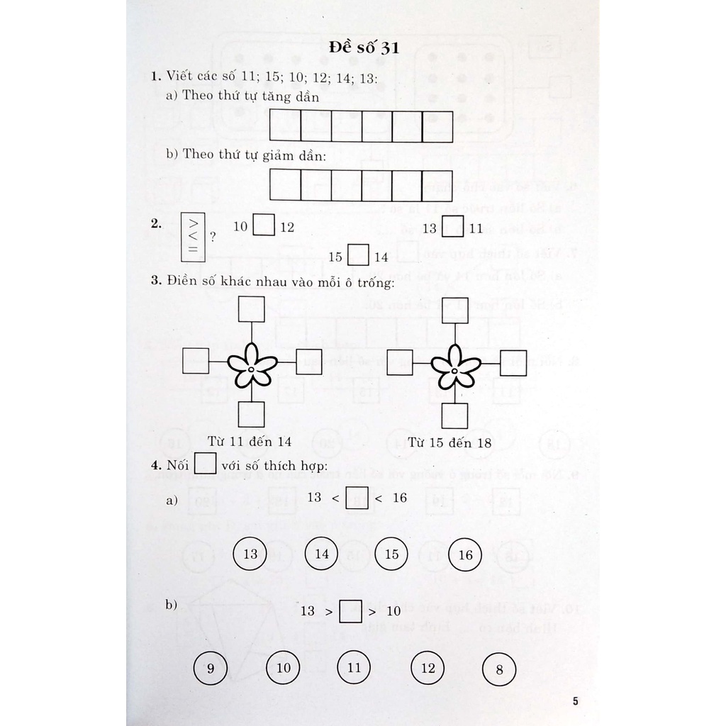 Sách Thực Hành Kiểm Tra Cuối Tuần - Giúp Em Giỏi Toán 1 - Tập 2