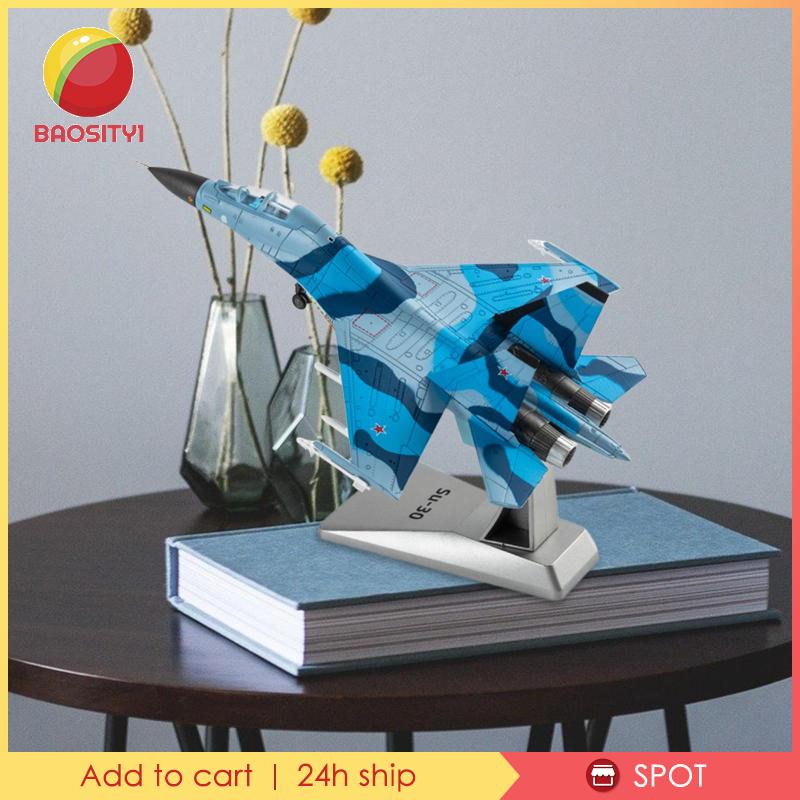 Mô Hình Máy Bay Chiến Đấu SU-30 Tỉ Lệ 1 / 100 Trang Trí
