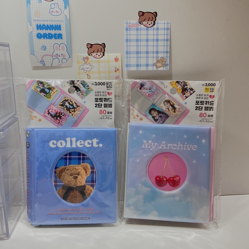 [DAISO HÀN] Sổ đựng ảnh/Collect book phototrip, card idol