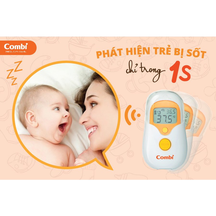 Nhiệt Kế Hồng Ngoại Thông Minh Combi (CHÍNH HÃNG) CHO BÉ (113516)