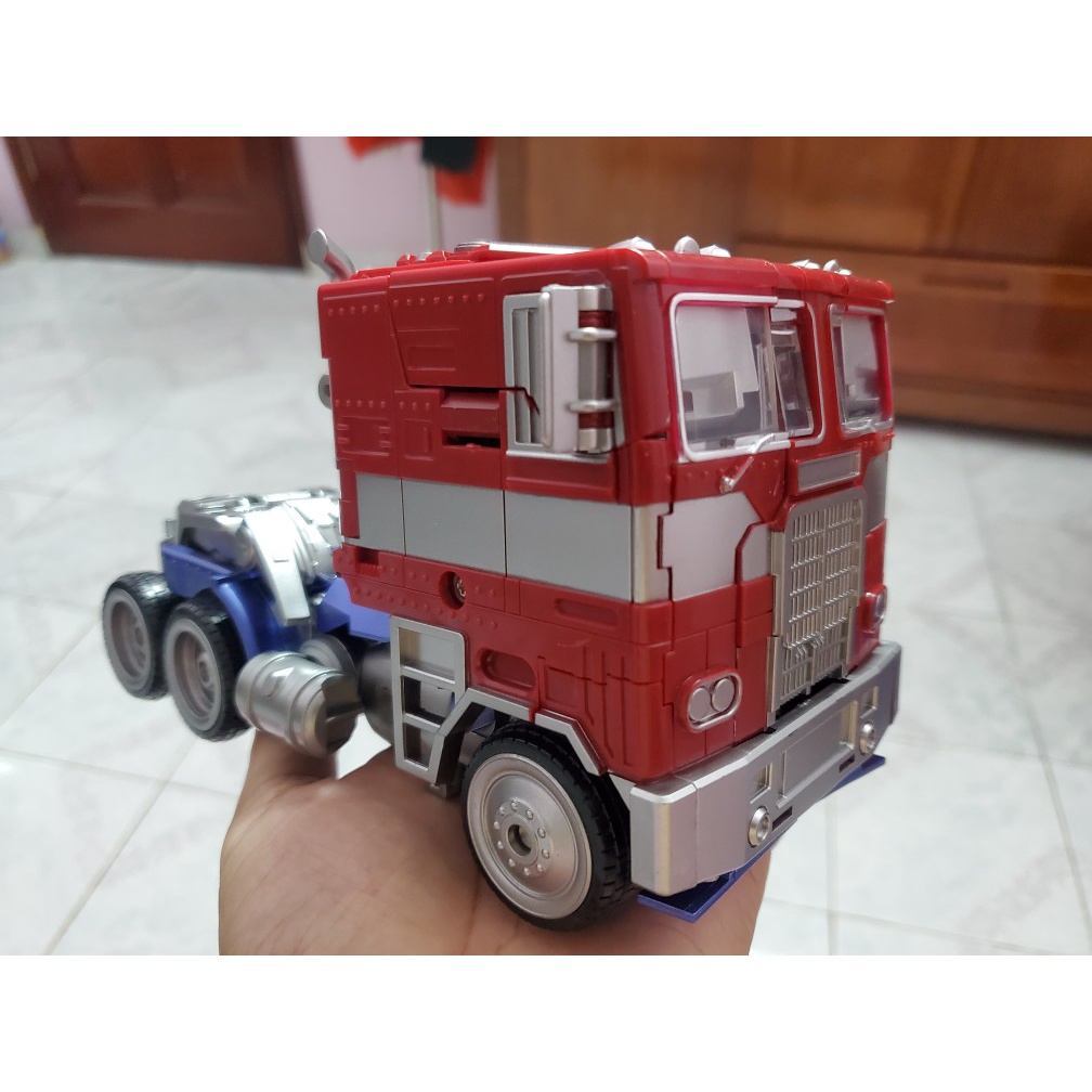 Mô hình Aoyi BMB Flame Transformer Robot H6003-6 Engine Star Optimus OP Prime Hợp kim Trụ cột, người máy biến hình HMK09