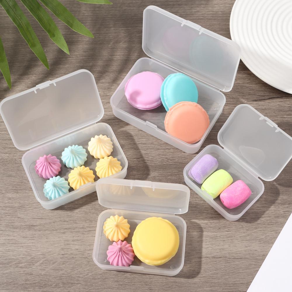LET Hộp Đựng Đồ Dùng Hình Vuông Nhỏ Trong Suốt 15 Kiểu Tiện Dụng Ốp
