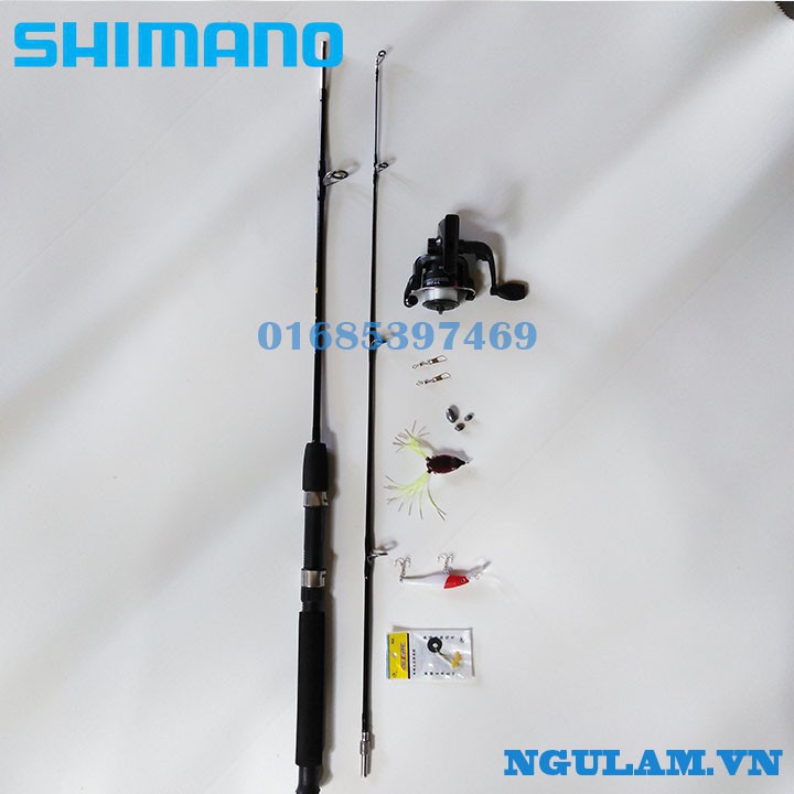 Cần câu cá ❤️FREE SHIP❤️ BỘ CẦN CÂU SHIMANO ĐẶC RUỘT BẠO LỰC ,đảm bảo rẻ nhất