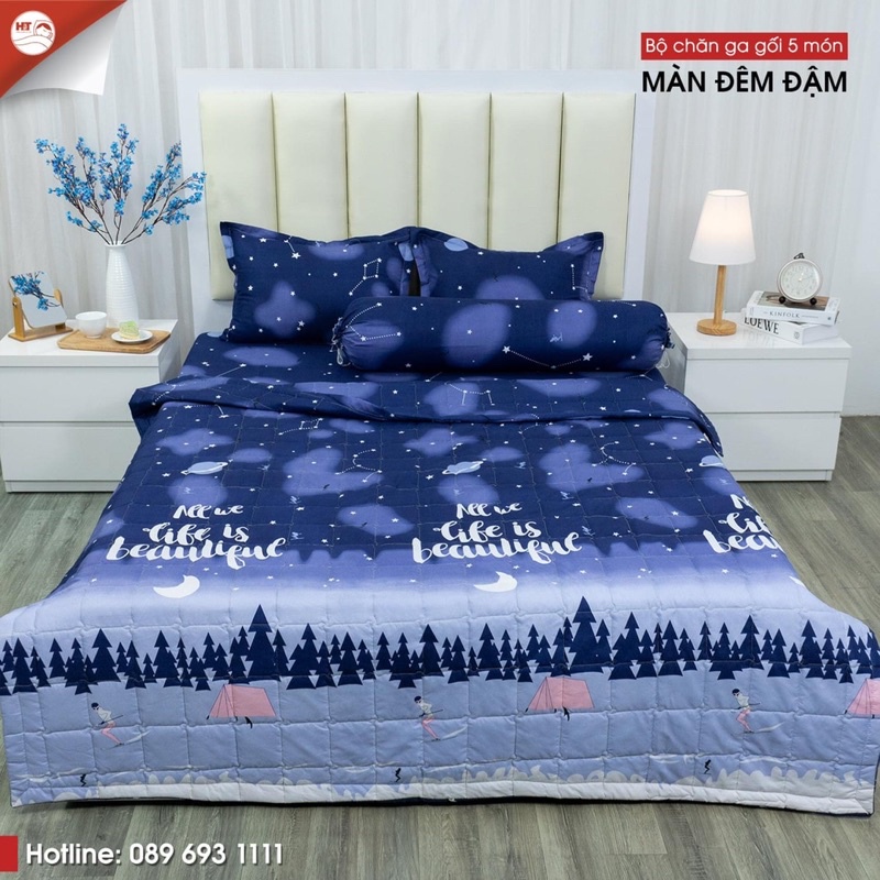 Chăn hè, thu trần bông mỏng Cotton Poly mềm mát nhiều mẫu lựa chọn Decor Home