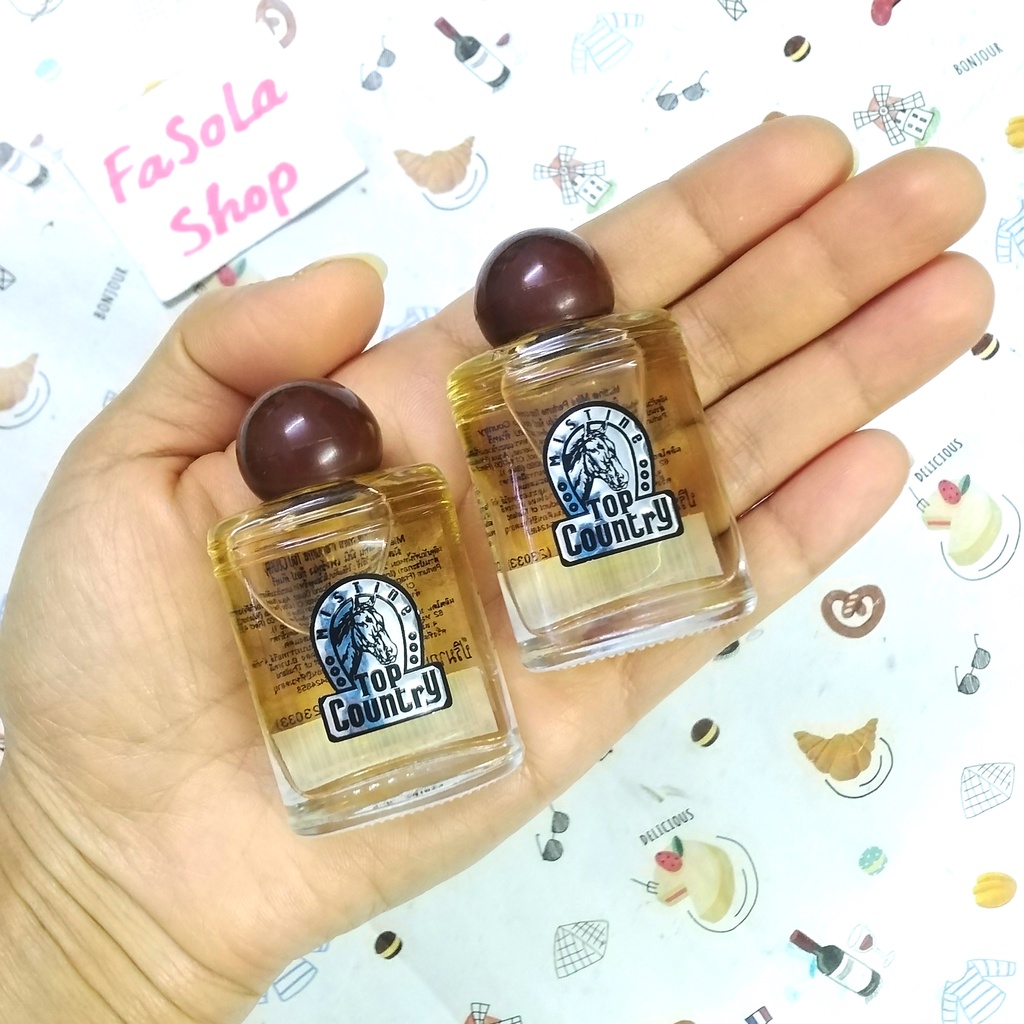 Nước hoa TOP COUNTRY MISTINE 14ml & 50ml Thái Lan gựa nâu perfume dạng xịt nam tính sang trọng gợi cảm khử mùi thơm mini