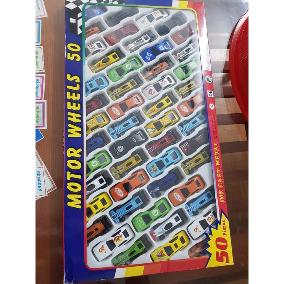 SET 50 Ô TÔ SIÊU XE ĐỒ CHƠI CHO BÉ