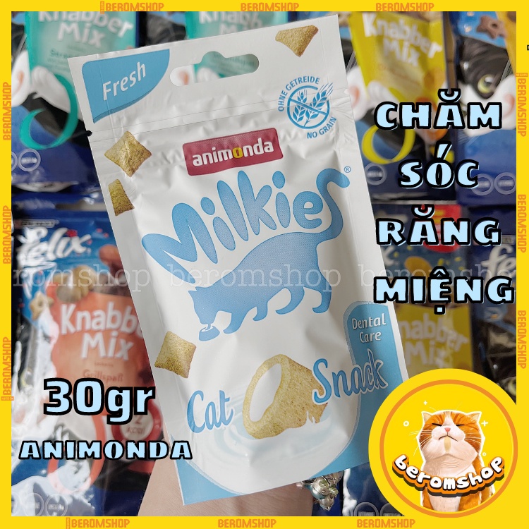BÁNH THƯỞNG CHO MÈO ANIMONDA NHÂN SỮA 30G CHO MÈO NHẬP ĐỨC GIÁ CỰC RẺ