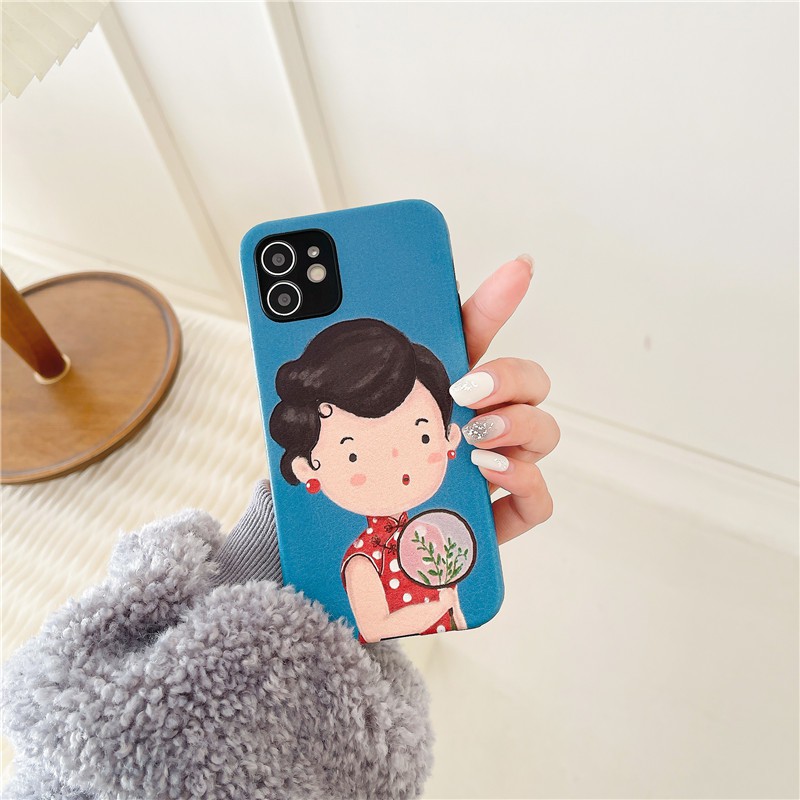 iPhone 11 Pro Max / iPhone12 / iPhone X / iPhone 7 Plus / iPhone 8 / iPhone 6 anti-drop gray skin beauty