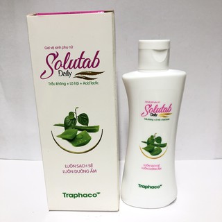 Gel vệ sinh phụ nữ Solutab Daily - Traphaco