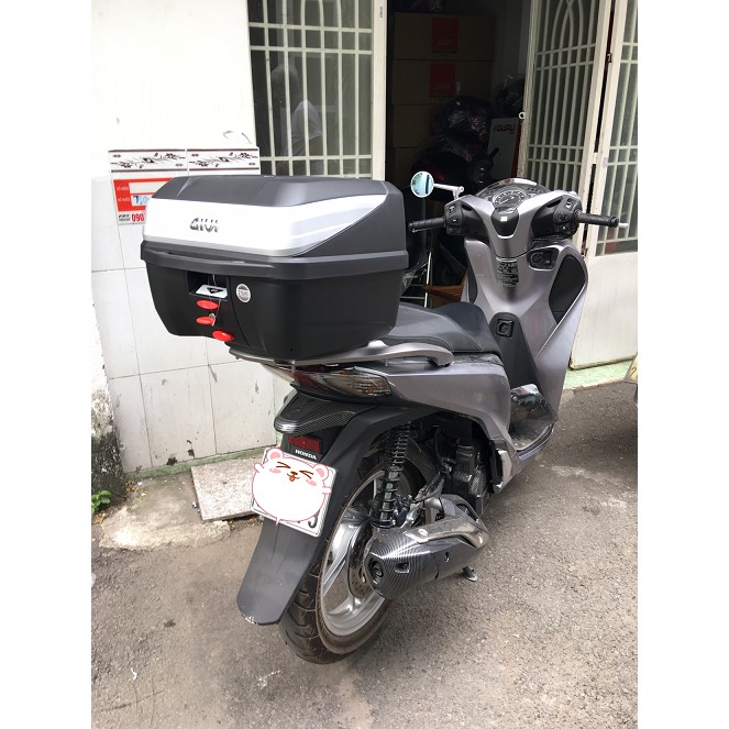 Thùng xe SH mẫu B32N Bold, 32 lit, hàng givi chính hãng, bh 2 năm
