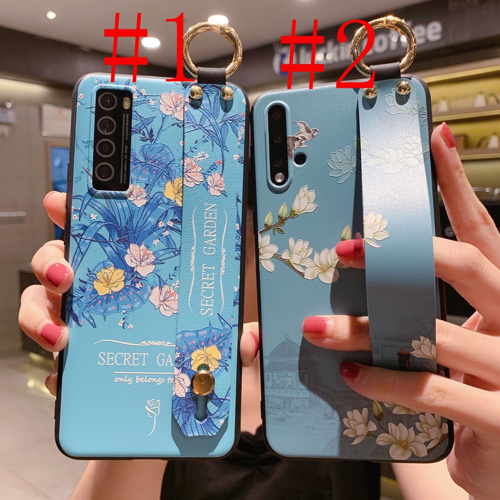 Ốp Lưng Mềm Chống Sốc In Hình Khu Vườn Bí Mật Cho Redmi Note 7 8 9 Pro