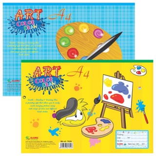 Vở vẽ klong a4 24 tờ