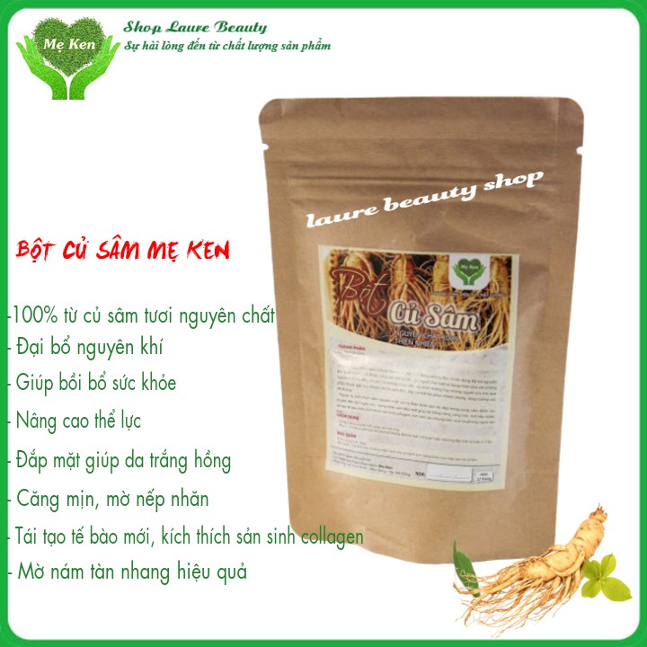 Bột Củ Sâm Mẹ Ken, Đảm Bảo Chất Lượng, Bổ Sung Dinh Dưỡng, Bồi Bổ Cơ Thể, Là Thần Dược Cho Da Không Tuổi