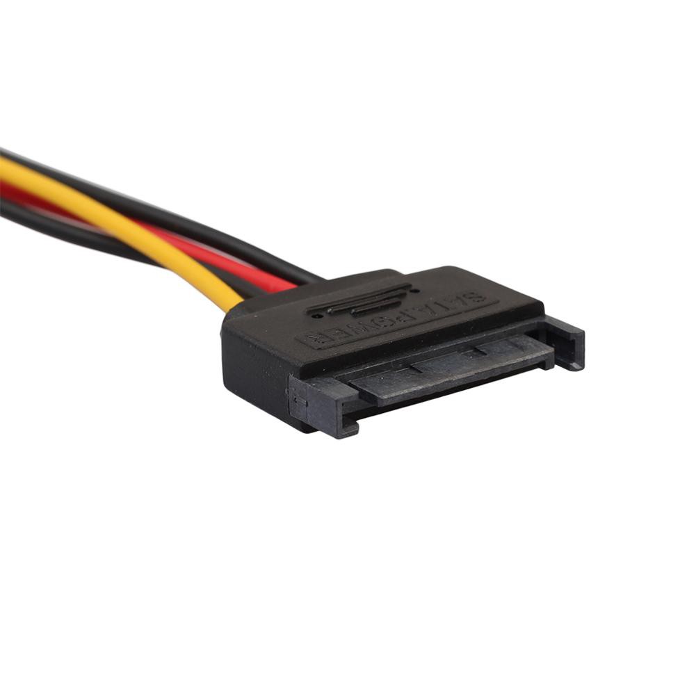 Dây Cáp Kết Nối Ổ Cứng 1.13 Sata 15pin Male Sang Ide Big 4pin