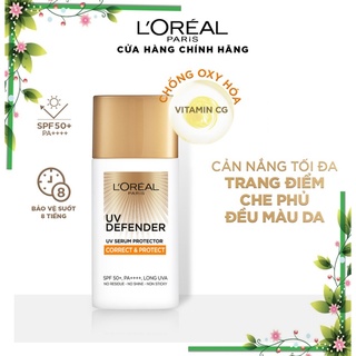 Kem chống nắng loreal paris correct&protect spf 50+ pa+++ 50ml