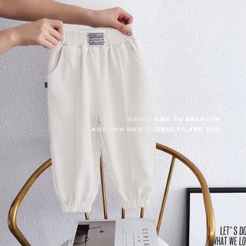 Sét 4 quần nỉ bông cho bé trai