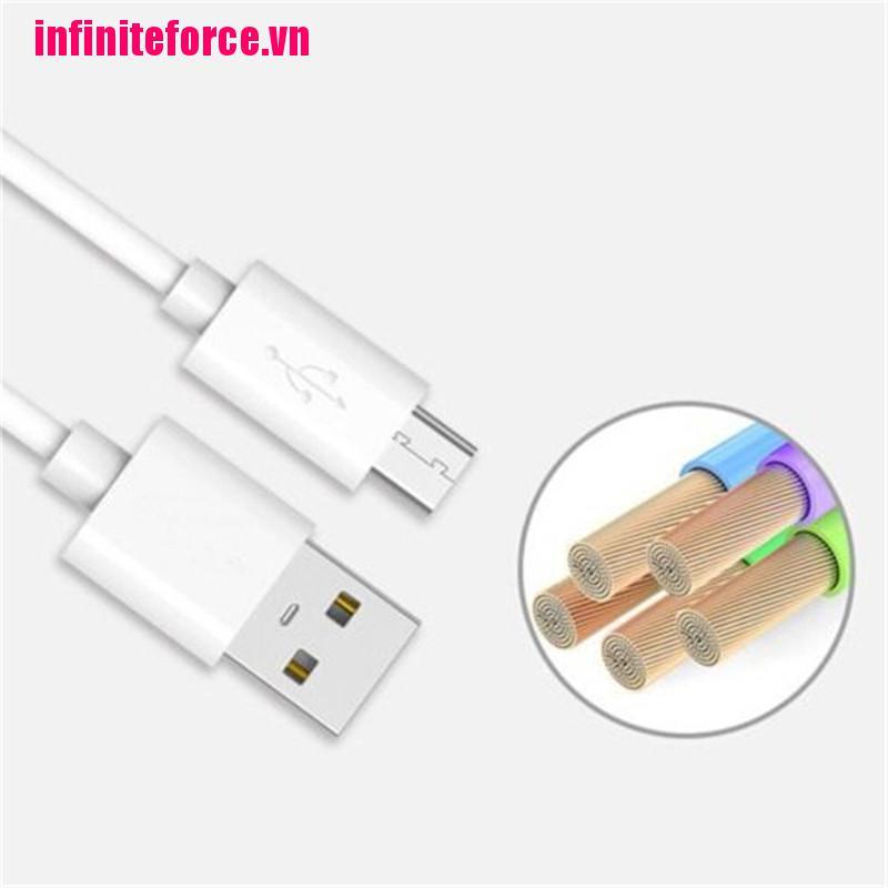 Set 2 Dây Cáp Sạc Siêu Ngắn 20cm Cổng micro USB Cho Điện Thoại Và Dự Phòng