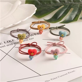 Dây buộc tóc hình cute đơn giản